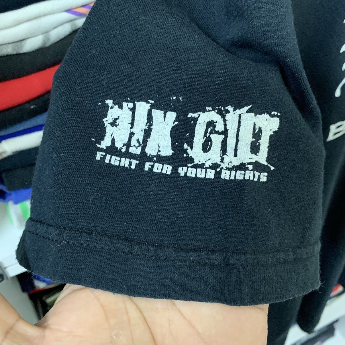 Band Tees × Vintage VTG NIX GUT RECORDS (DEUSTCH PUNK/HARDCORE) Size US L / EU 52-54 / 3 - 3 Thumbnail