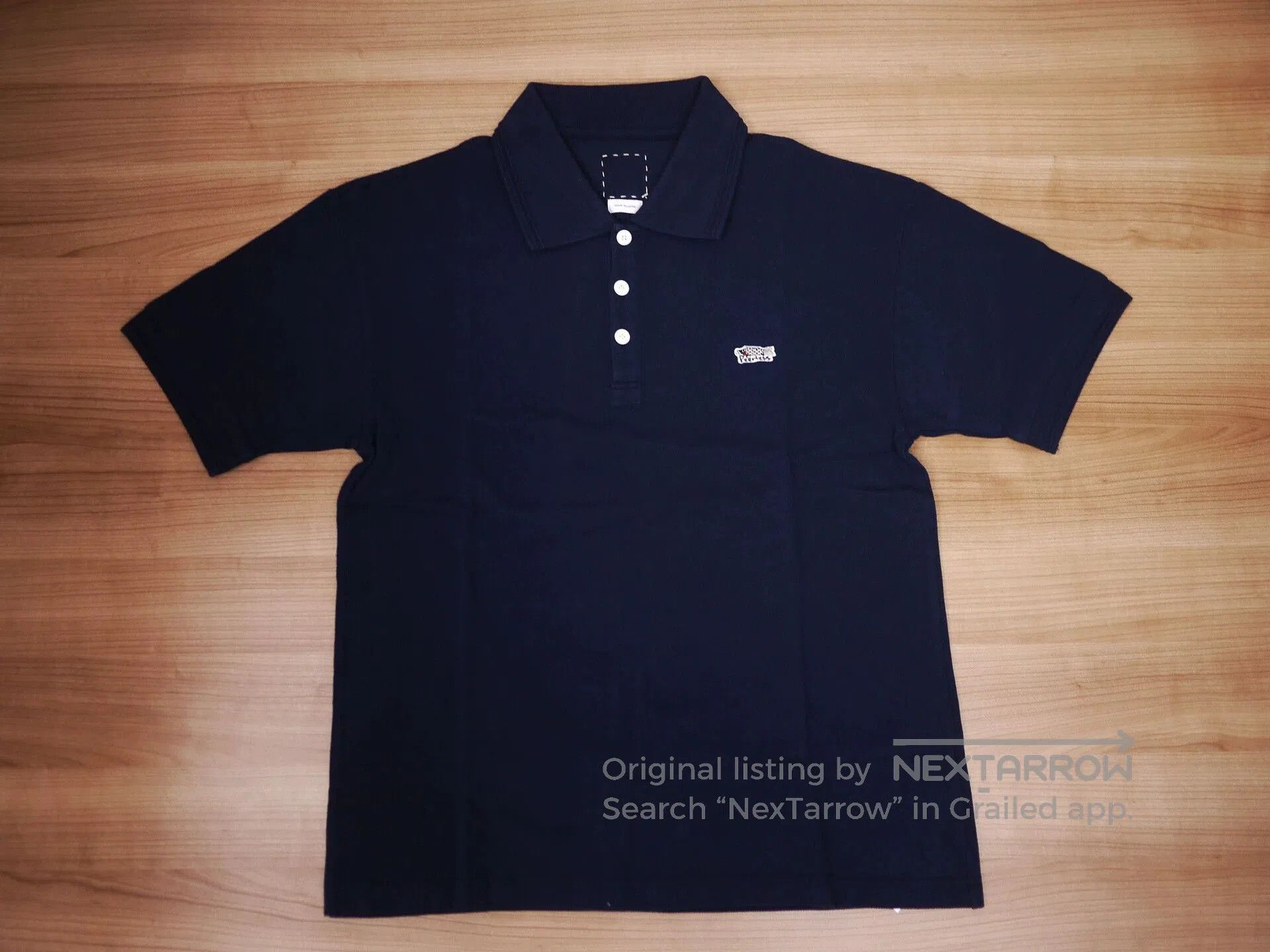 Visvim Blue Short-Sleeve Polo Shirt. Size US S / EU 44-46 / 1 - 1 Thumbnail