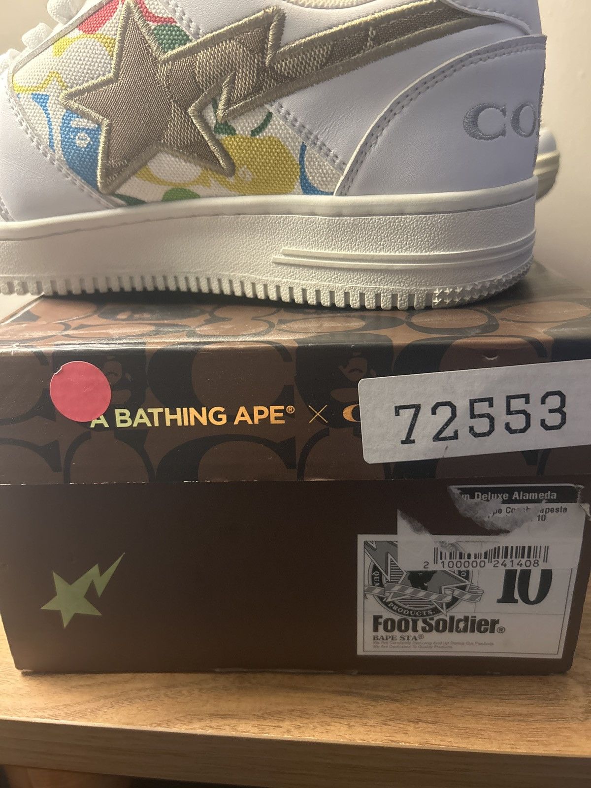 Bape × Coach Bape x Coach Bapesta Size US 10 / EU 43 - 10 Thumbnail