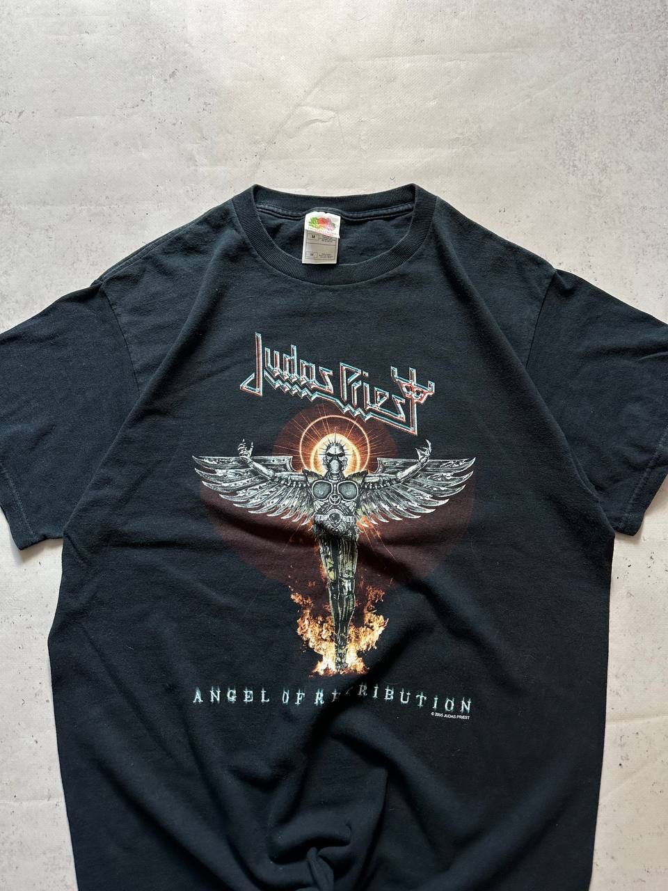 Judas Priest Vintage Judas Priest «Angel of Retribution» Promo T-shirt M Size US M / EU 48-50 / 2 - 2 Thumbnail
