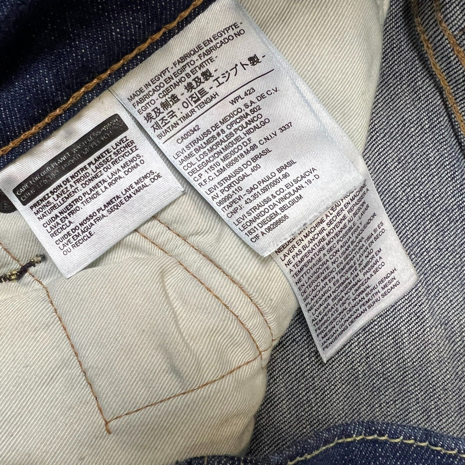 Levi's × Vintage Levi's 511 Jeans 32x30 Slim Fit Faded American Denim Pants Size US 32 / EU 48 - 9 Thumbnail