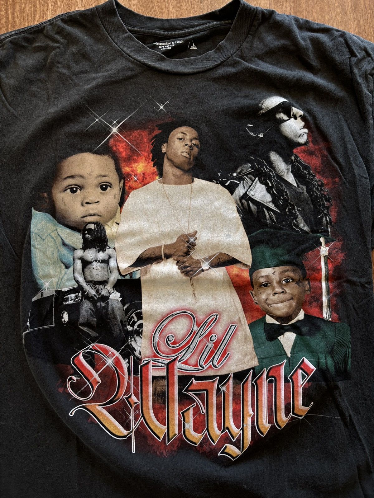 Abercrombie & Fitch Lil Wayne Tha Carter T Shirt Size US M / EU 48-50 / 2 - 2 Thumbnail