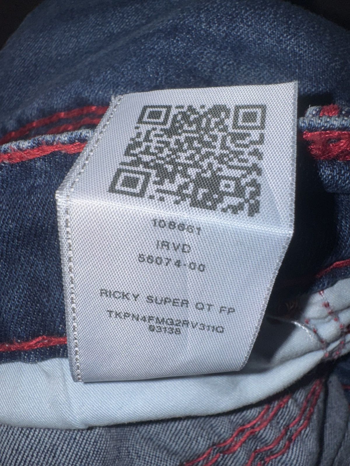 True Religion Ricky Super QT Size US 36 / EU 52 - 7 Thumbnail