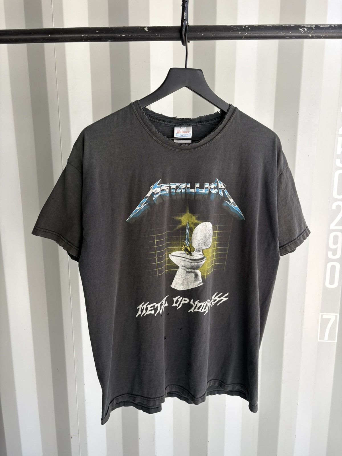Band Tees Vintage Metallica Metal Up Shirt Faded Distressed Grunge Size US XL / EU 56 / 4 - 1 Thumbnail