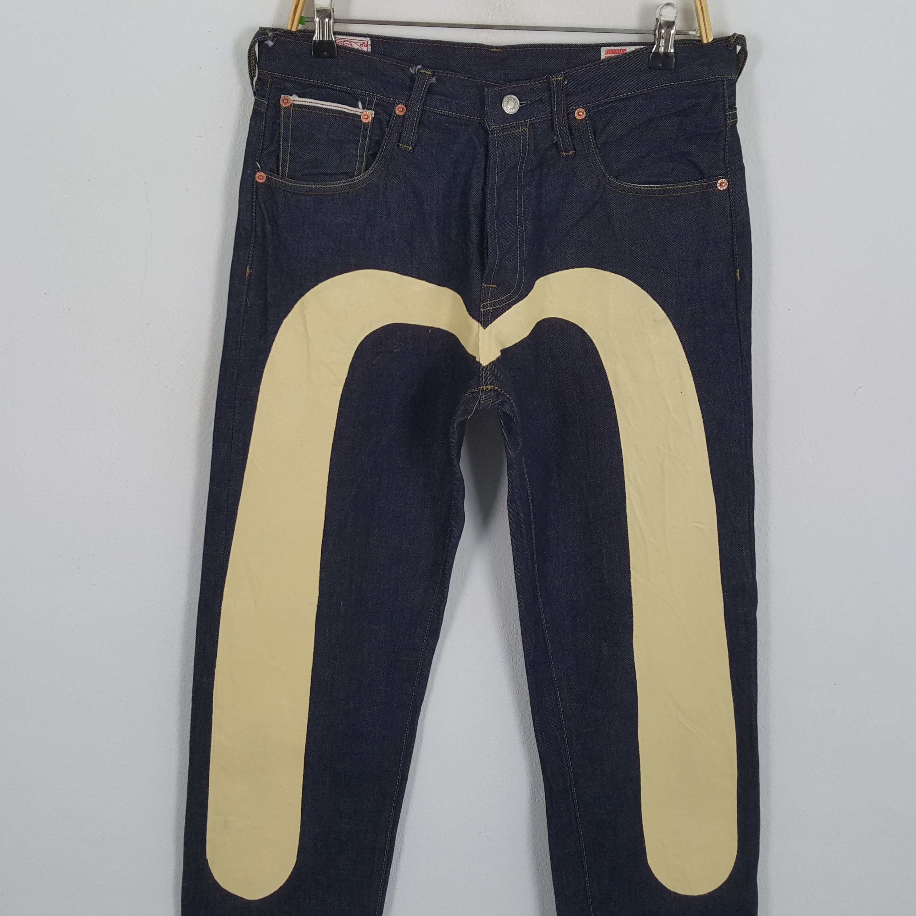 Evisu × Japanese Brand × Vintage Vintage EVISU Japanese Brand Daicock Custom Denim Jeans Size US 32 / EU 48 - 2 Thumbnail