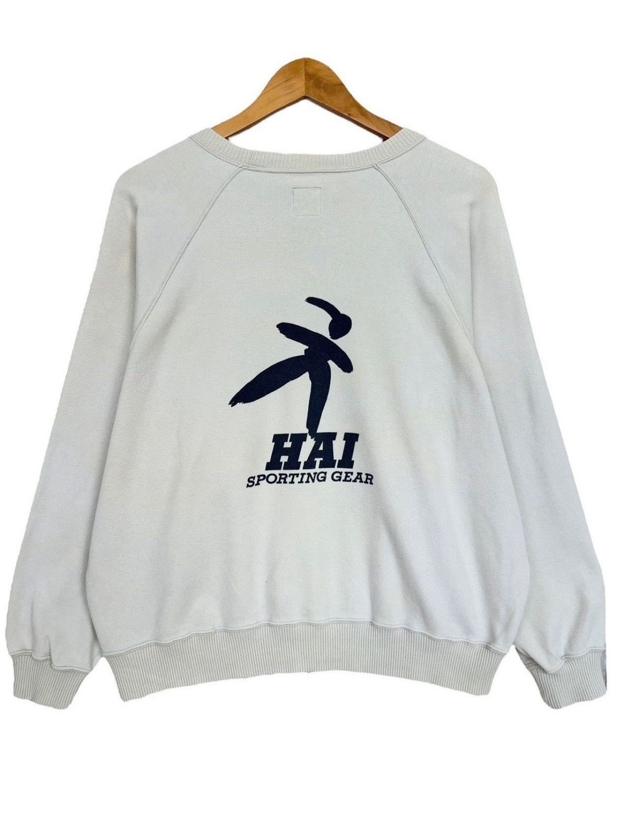 Hai Sporting Gear Vintage Issey Miyake Hai Sporting Gear Baggy Sweatshirt Size US M / EU 48-50 / 2 - 1 Thumbnail