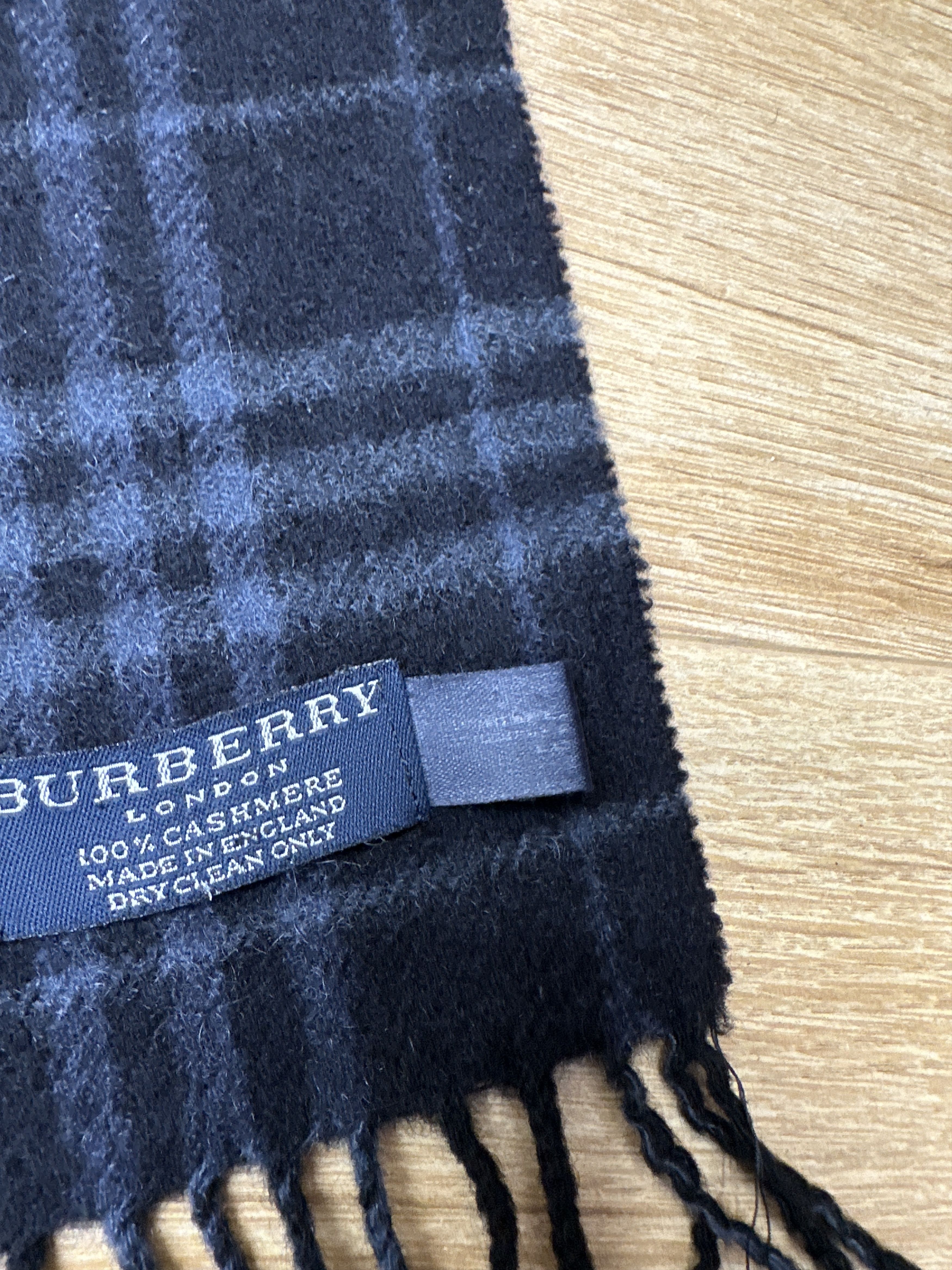 Burberry Rare Vintage Burberry London Cashmere Check Scarf 140×31 cm Size ONE SIZE - 3 Thumbnail