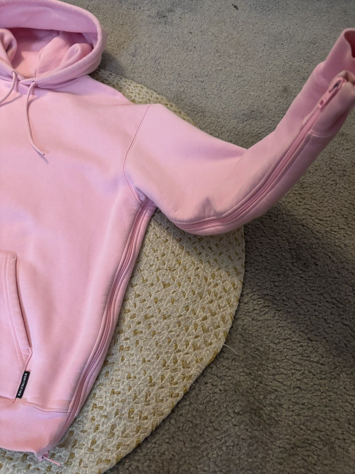 Balenciaga Pink balenciaga hoodie Size US S / EU 44-46 / 1 - 4 Thumbnail