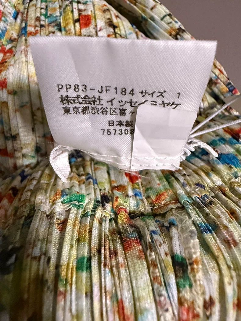 Issey Miyake Issey Miyake size:1 Colored printed trousers Size 42" / US 20 - 4 Thumbnail