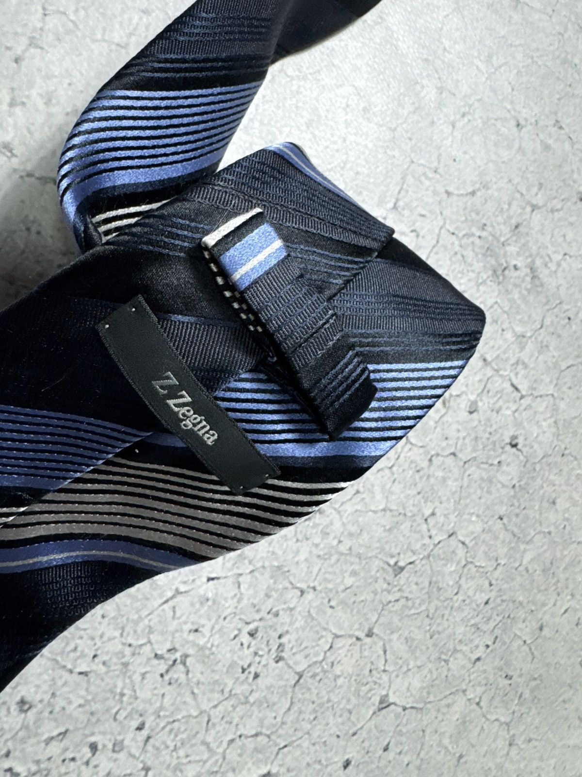 Z Zegna Z Zegna Luxury Silk Tie Size ONE SIZE - 4 Thumbnail
