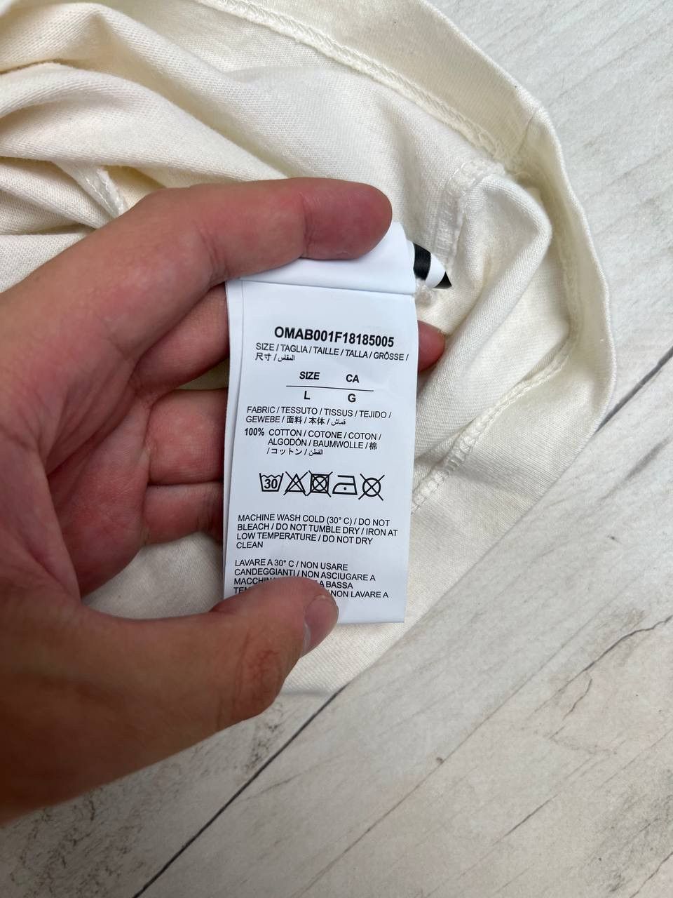 Off-White Off-White Diagonal Gradient Long Sleeve Tee Size US M / EU 48-50 / 2 - 15 Thumbnail
