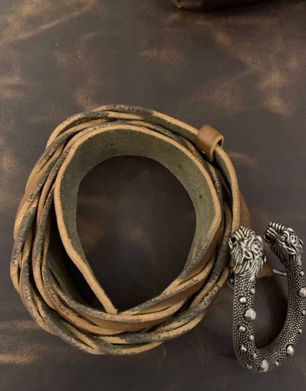 Gucci Gucci genuine leather belt K16 Size ONE SIZE - 7 Thumbnail