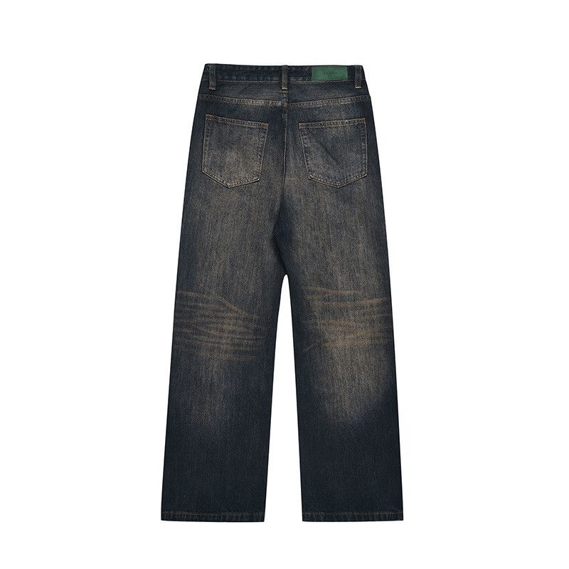 Vintage American High-Street Vibe Washed & Distressed Jeans Size US 32 / EU 48 - 2 Thumbnail