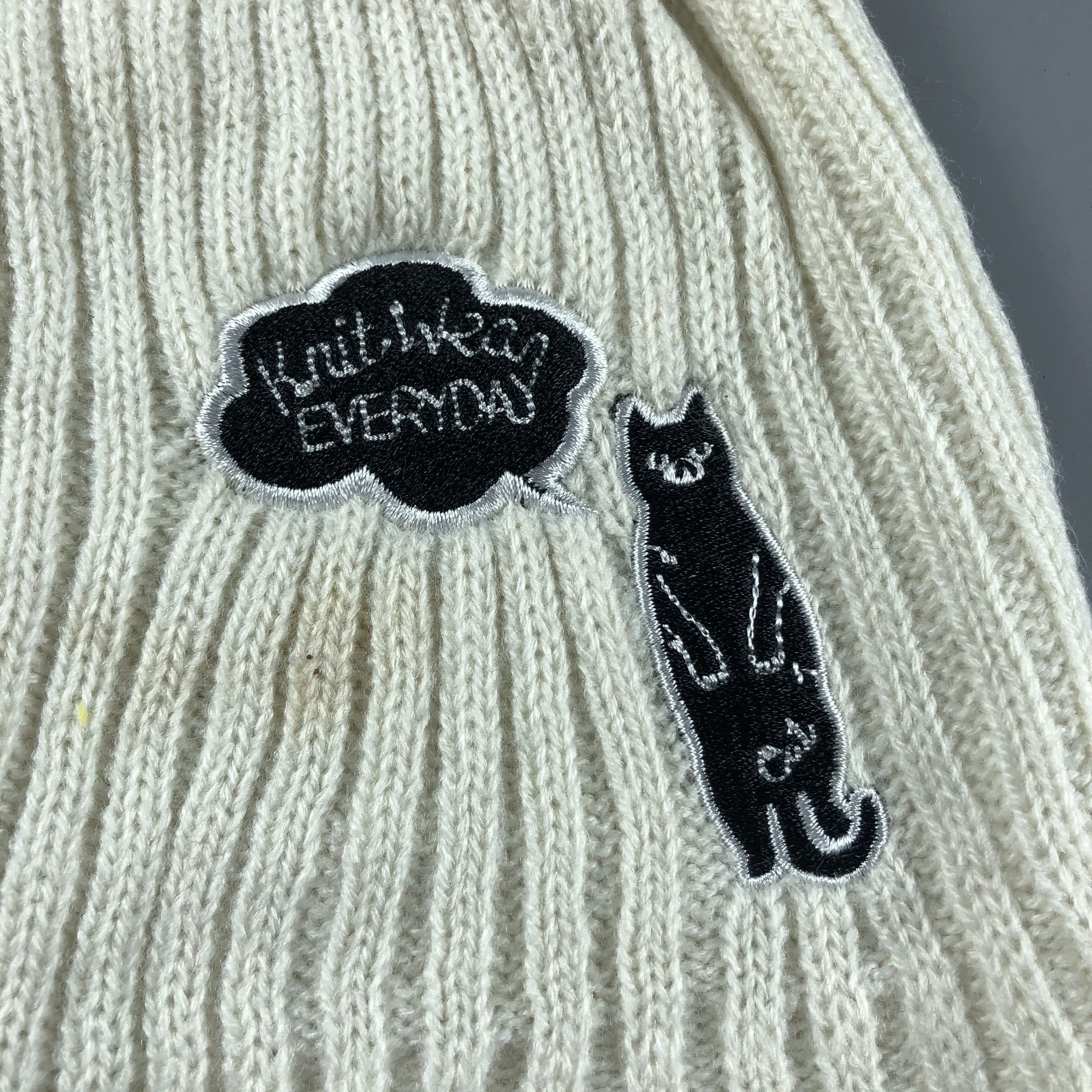 Japanese Brand × Vintage Unknown Basic Beanie Snow Hat Snow Cap -D097 Size ONE SIZE - 4 Thumbnail