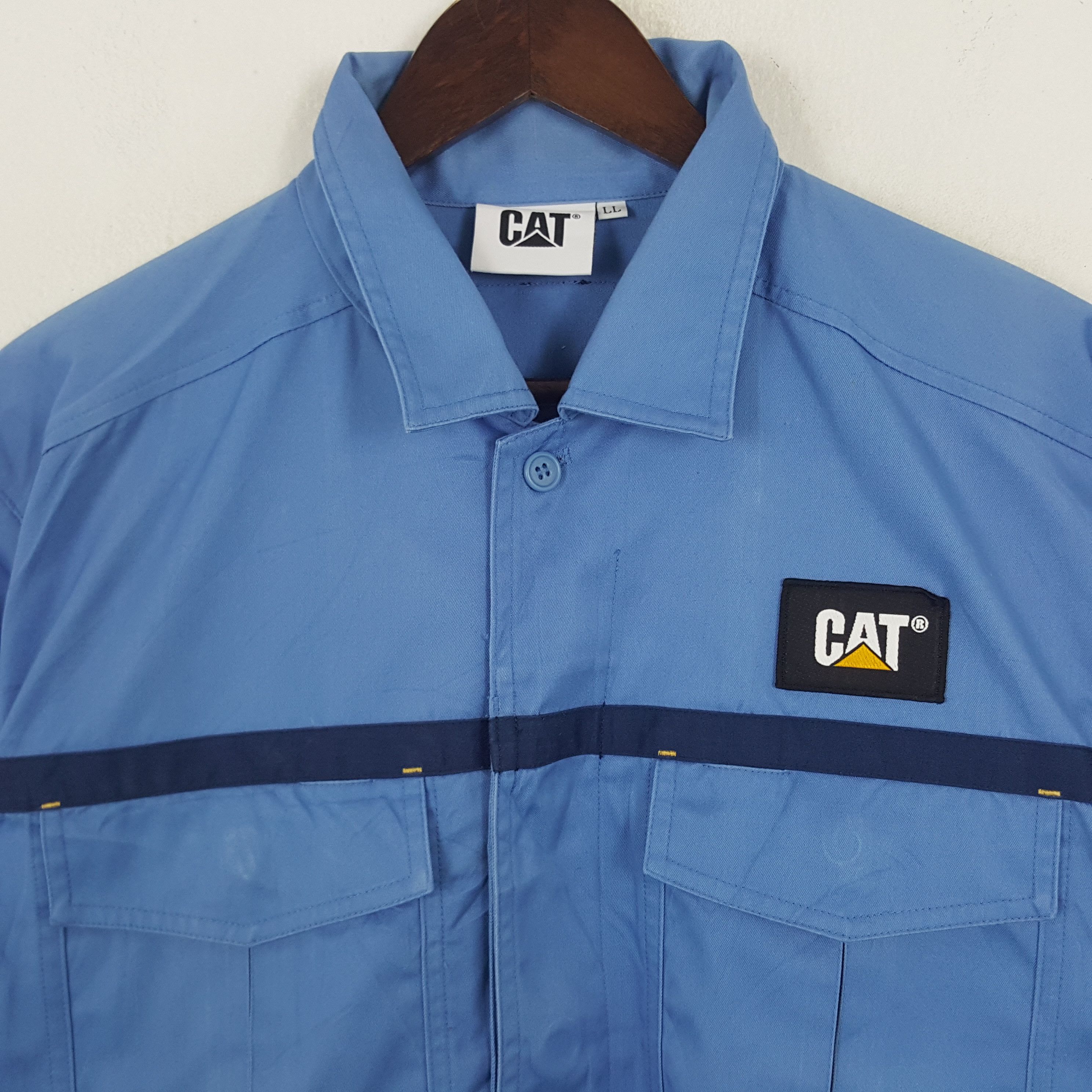 Vintage Vintage Caterpillar American Engineering Jacket Size US M / EU 48-50 / 2 - 2 Thumbnail