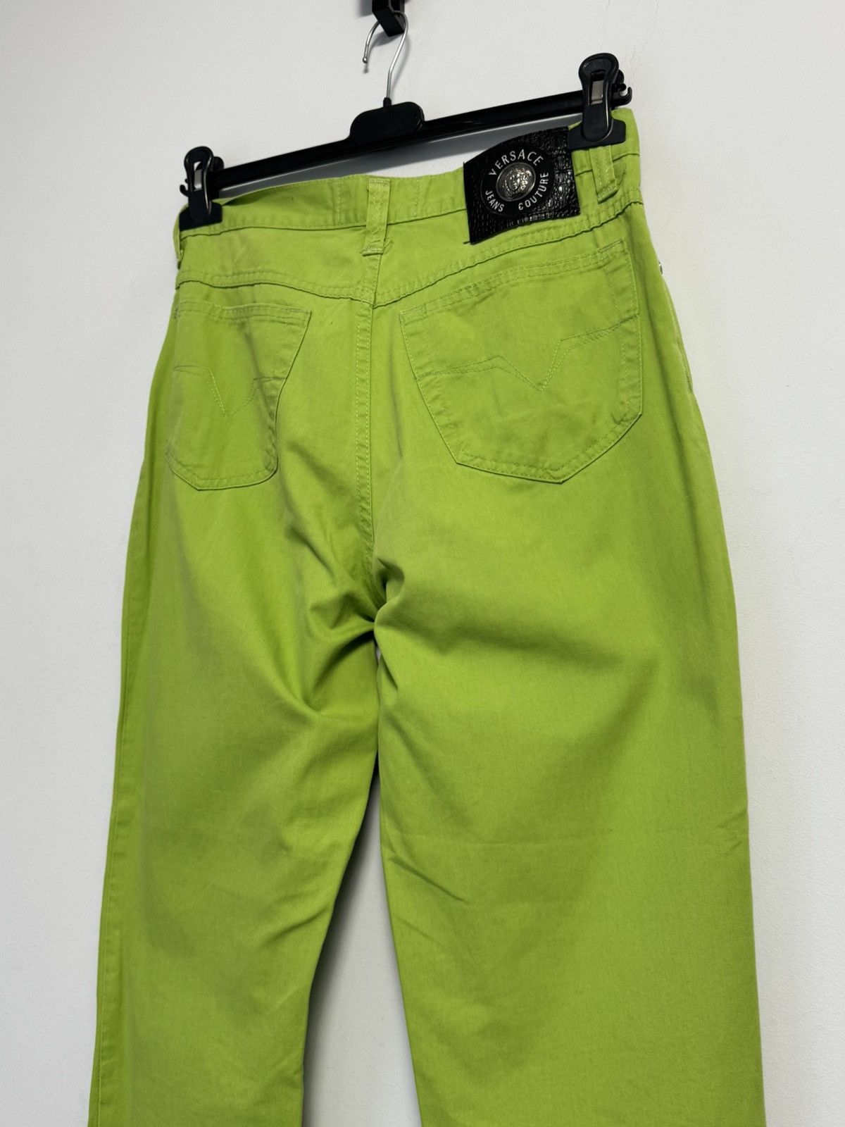 Versace Jeans Couture Versace Jeans Couture Neon Green Jeans Size 31" - 7 Thumbnail