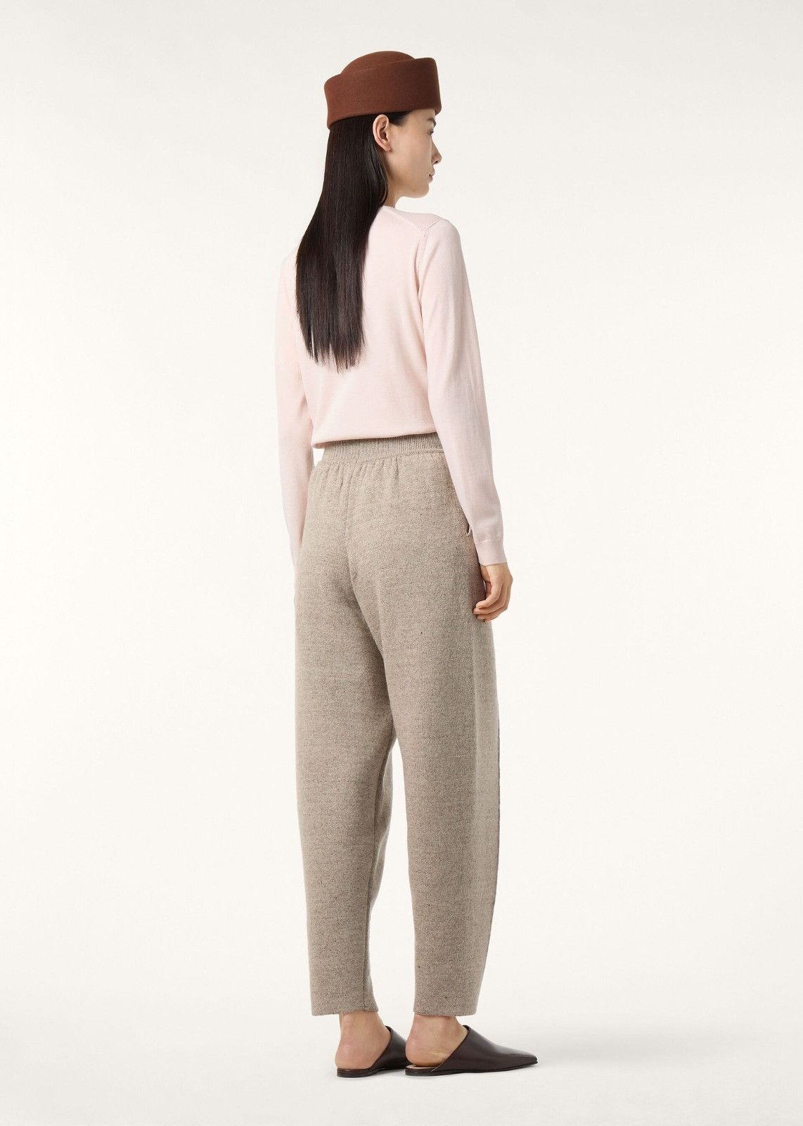 Loro Piana o1srvl11e0526 FAO5805 Piuma Sweater in Pink Size S / US 4 / IT 40 - 2 Thumbnail