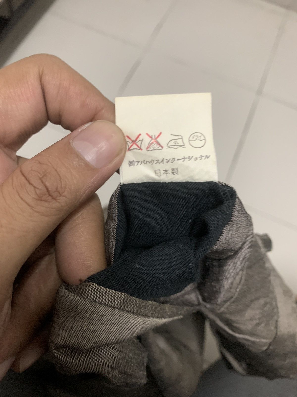 5351 POUR LES HOMMES × Japanese Brand Vintage Pants 5351 Pour Less Hommes Size 30" / US 8 / IT 44 - 8 Thumbnail