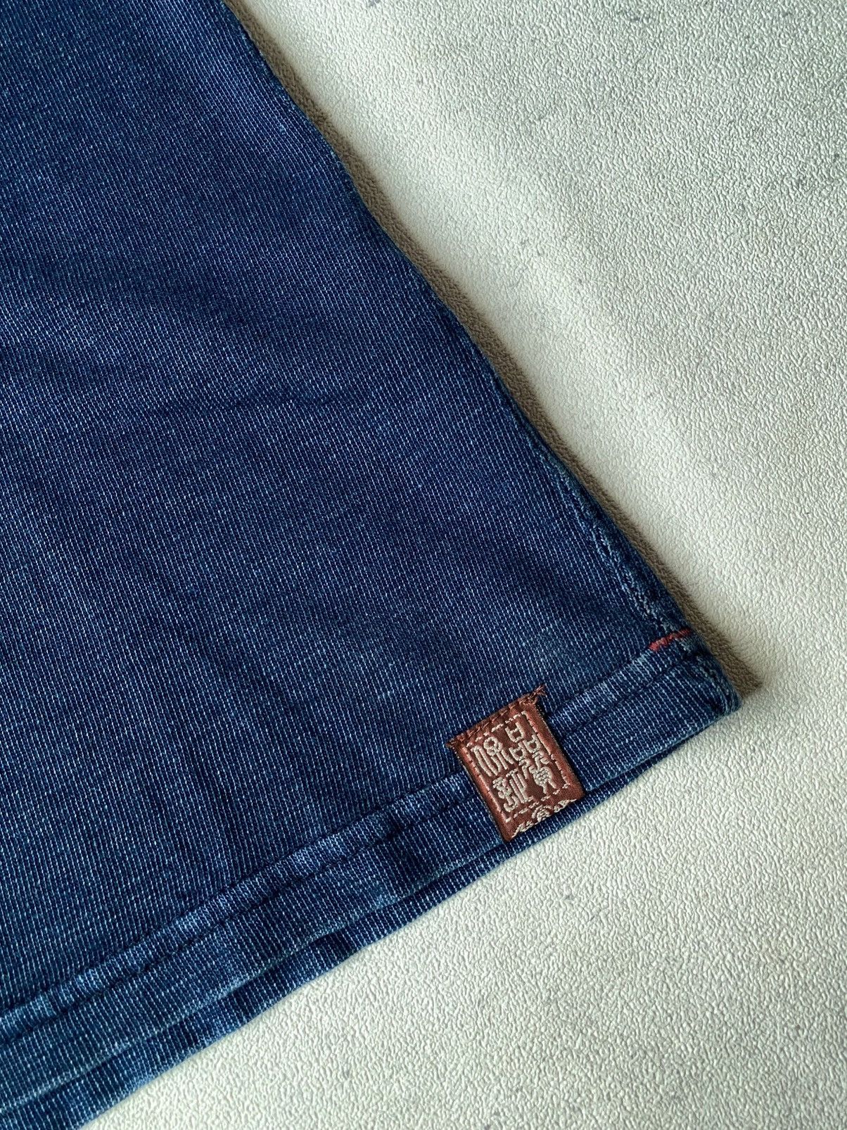Japanese Brand Vintage Eternal Japan Indigo Blue Dragon Sukajan Tshirt Size US L / EU 52-54 / 3 - 6 Thumbnail