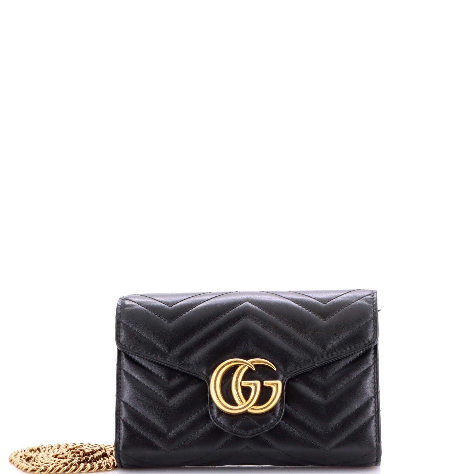 Gucci GG Marmont Chain Wallet Size ONE SIZE - 1 Thumbnail