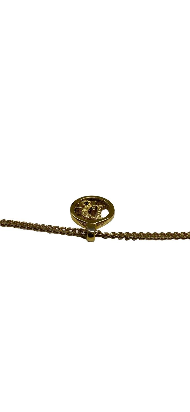 Dior Christian Dior Vintage Circular "Dior" Logo Necklace Size ONE SIZE - 12 Thumbnail