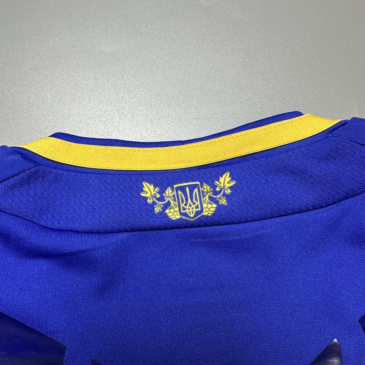 Adidas UKRAINE ADIDAS TECHFIT 2012 EURO SOCCER JERSEY #7 SHEVCHENKO Size US L / EU 52-54 / 3 - 15 Thumbnail