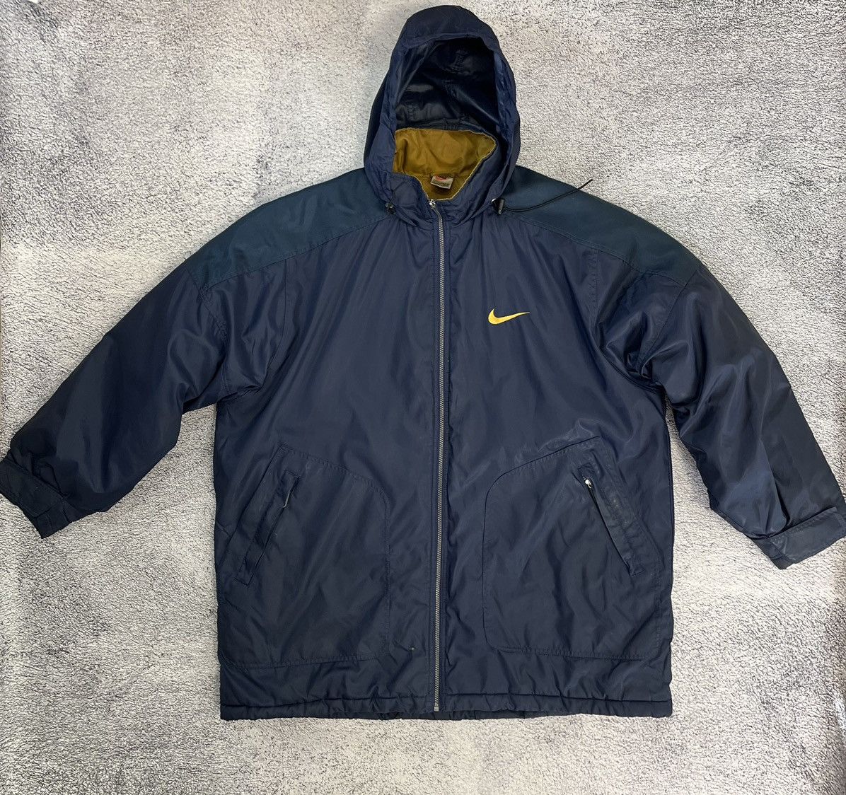 Nike × Vintage Nike Vintage Mens Jacket Big Logo Size XL Size US XL / EU 56 / 4 - 1 Thumbnail
