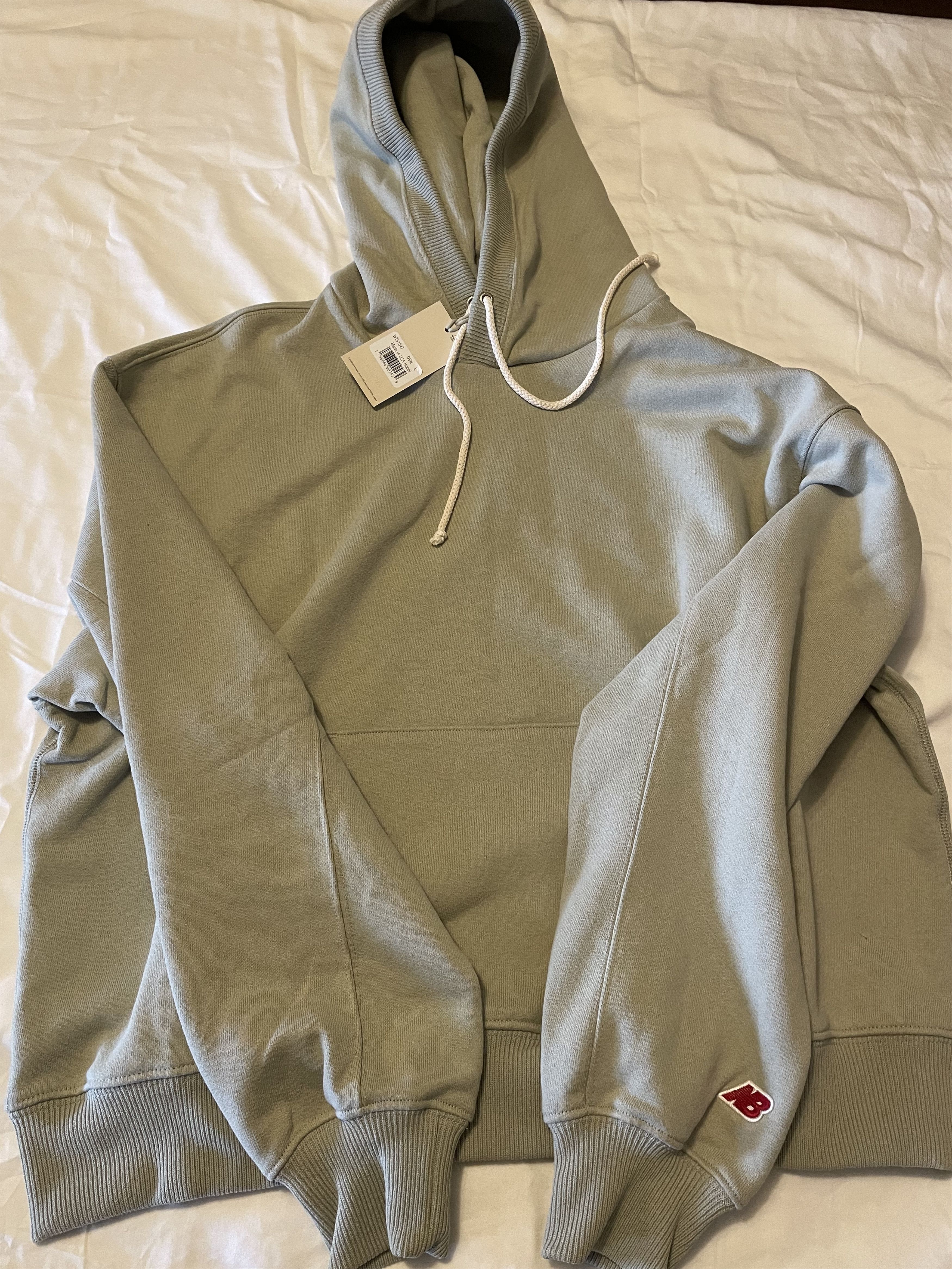 New Balance New Balance - Made in USA Hoodie - Large - Sage Green - NWT Size L / US 10 / IT 46 - 1 Thumbnail