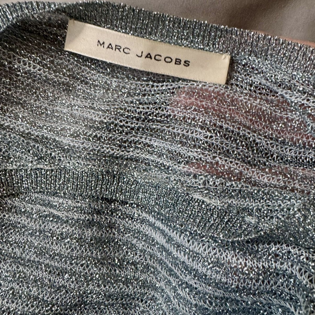 Marc Jacobs MARC JACOBS GRUNGE OOAK Sample Crop Top S Glitter Heaven Y2K Size S / US 4 / IT 40 - 14 Thumbnail