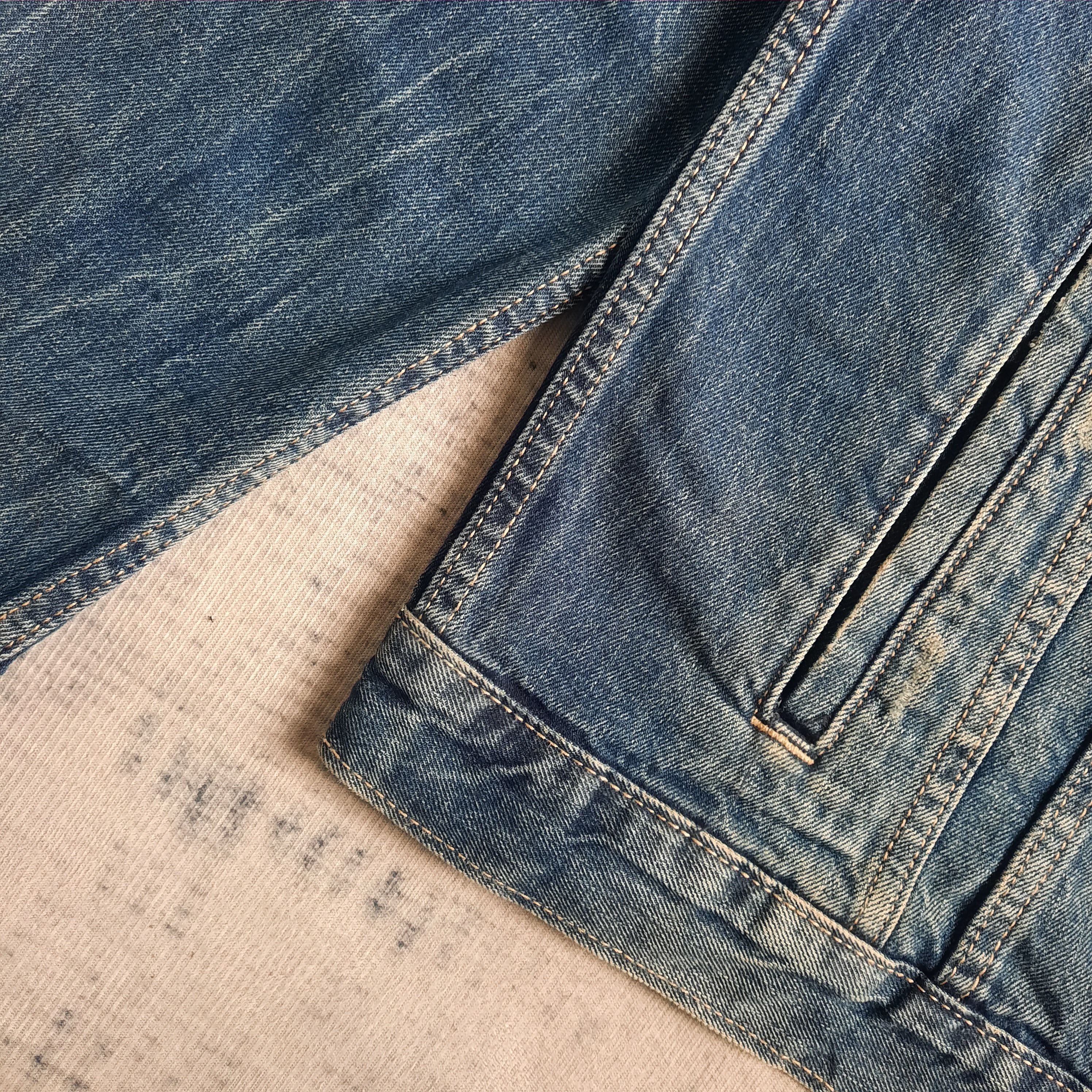 Gap 🔥Gap type 3 distressed design washed trucker jacket Size US M / EU 48-50 / 2 - 4 Thumbnail