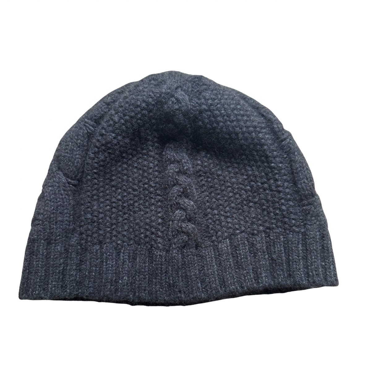Ted Baker Ted Baker Women's Charcoal Grey Natural Wool Beanie Hat Size ONE SIZE - 5 Thumbnail
