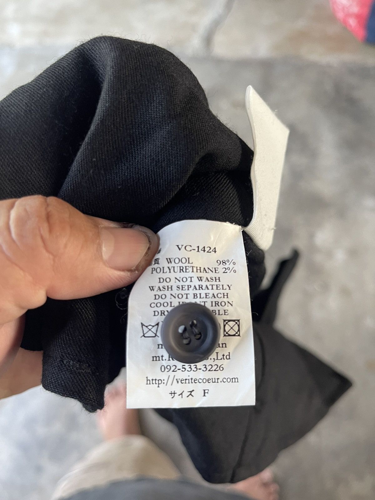 Yohji Yamamoto Veritecoeur Inspired Yohji Yamamoto Jacket Size US S / EU 44-46 / 1 - 5 Thumbnail