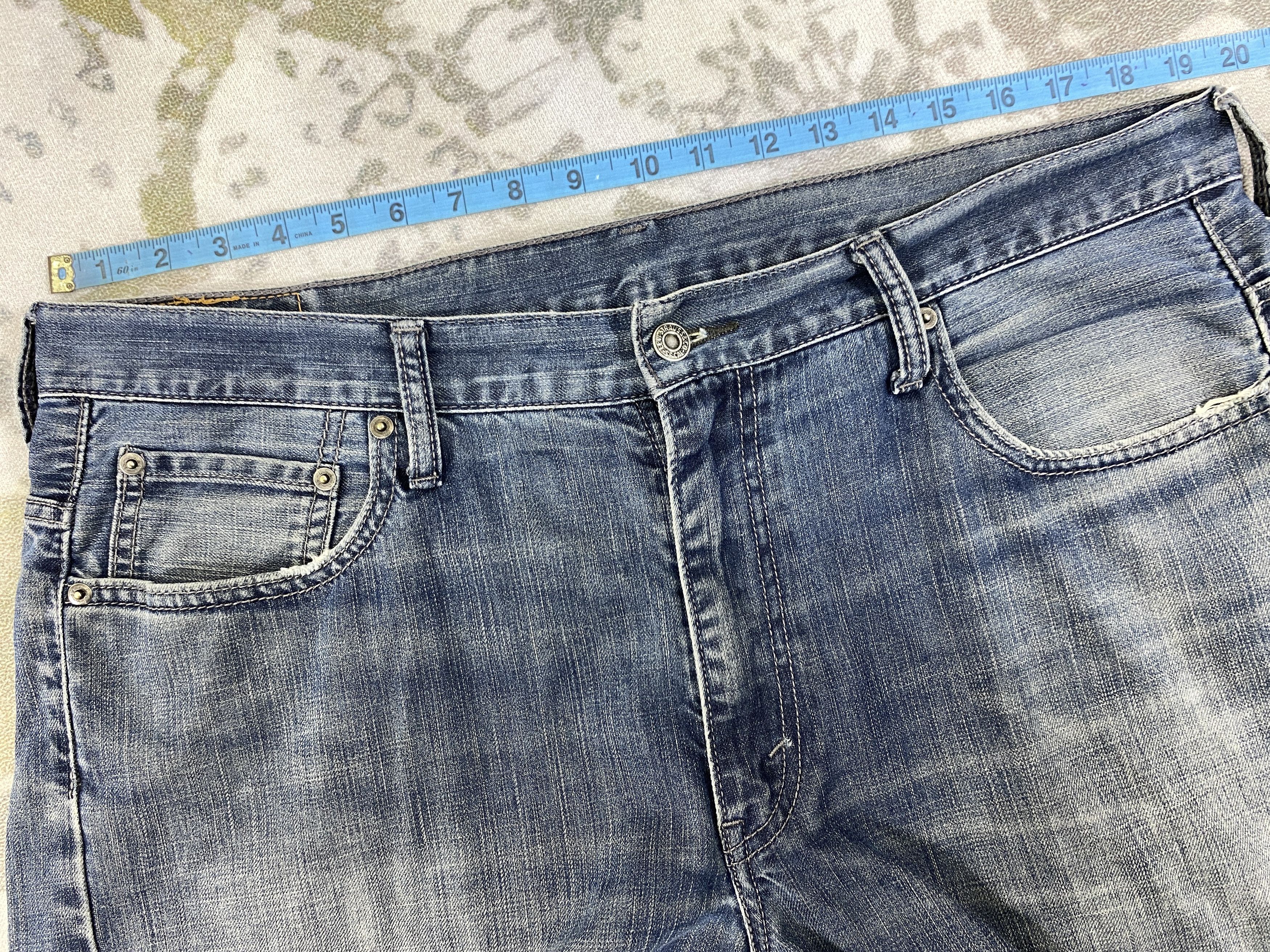 Levi's Distressed Blue Levi's 569 Jeans 39x31 Denim -SJ100 Size US 39 - 5 Thumbnail