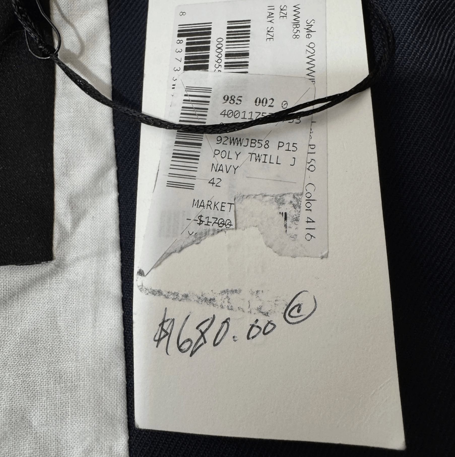 Calvin Klein 205W39NYC Calvin Klein 205W39NYC Prep School Blazer NWT Size M / US 6-8 / IT 42-44 - 9 Thumbnail