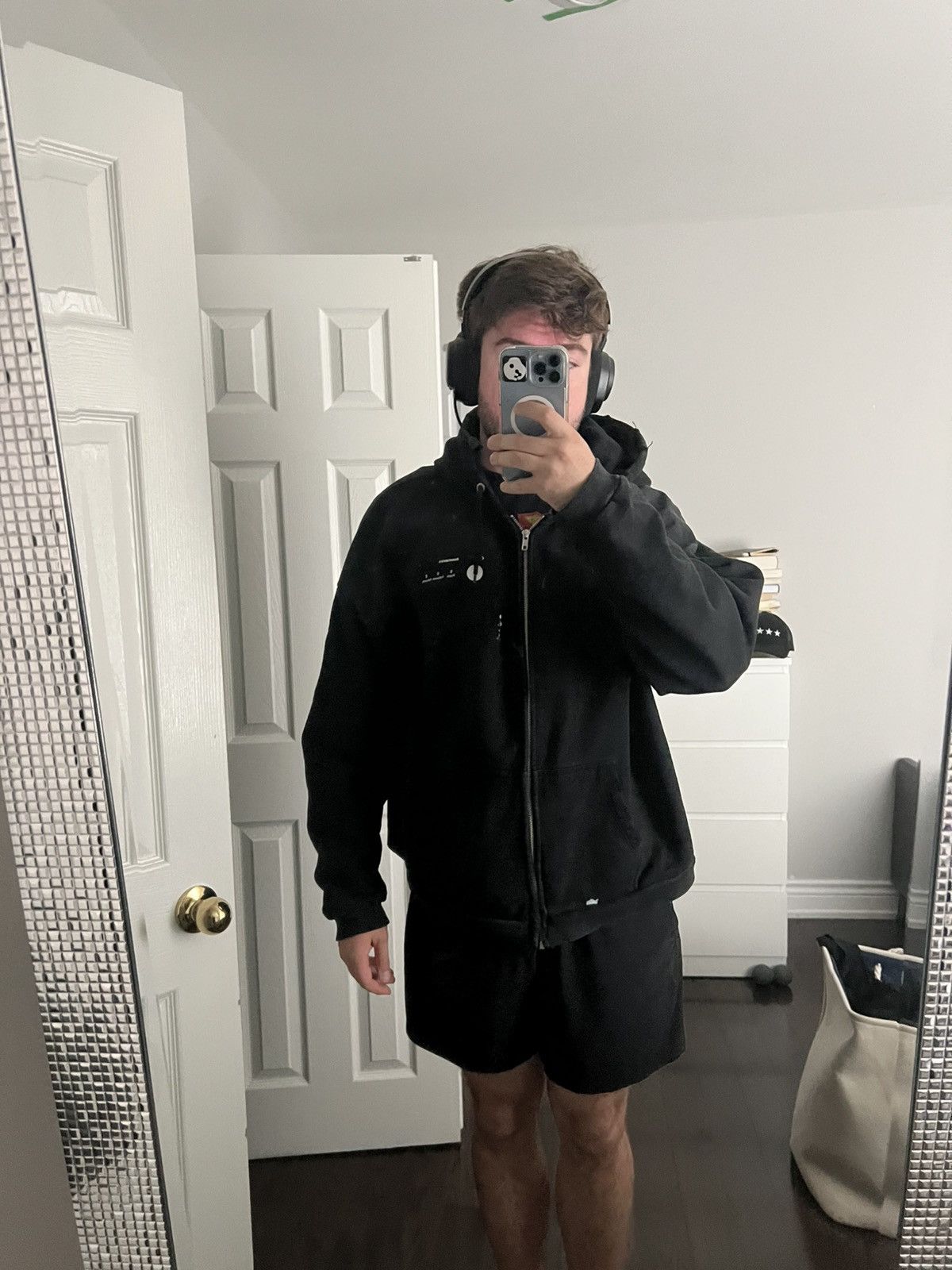 Gleb Kostin Solutions Gleb Kostin, IHF, “anon” double front zip up hoodie Size US XL / EU 56 / 4 - 17 Thumbnail