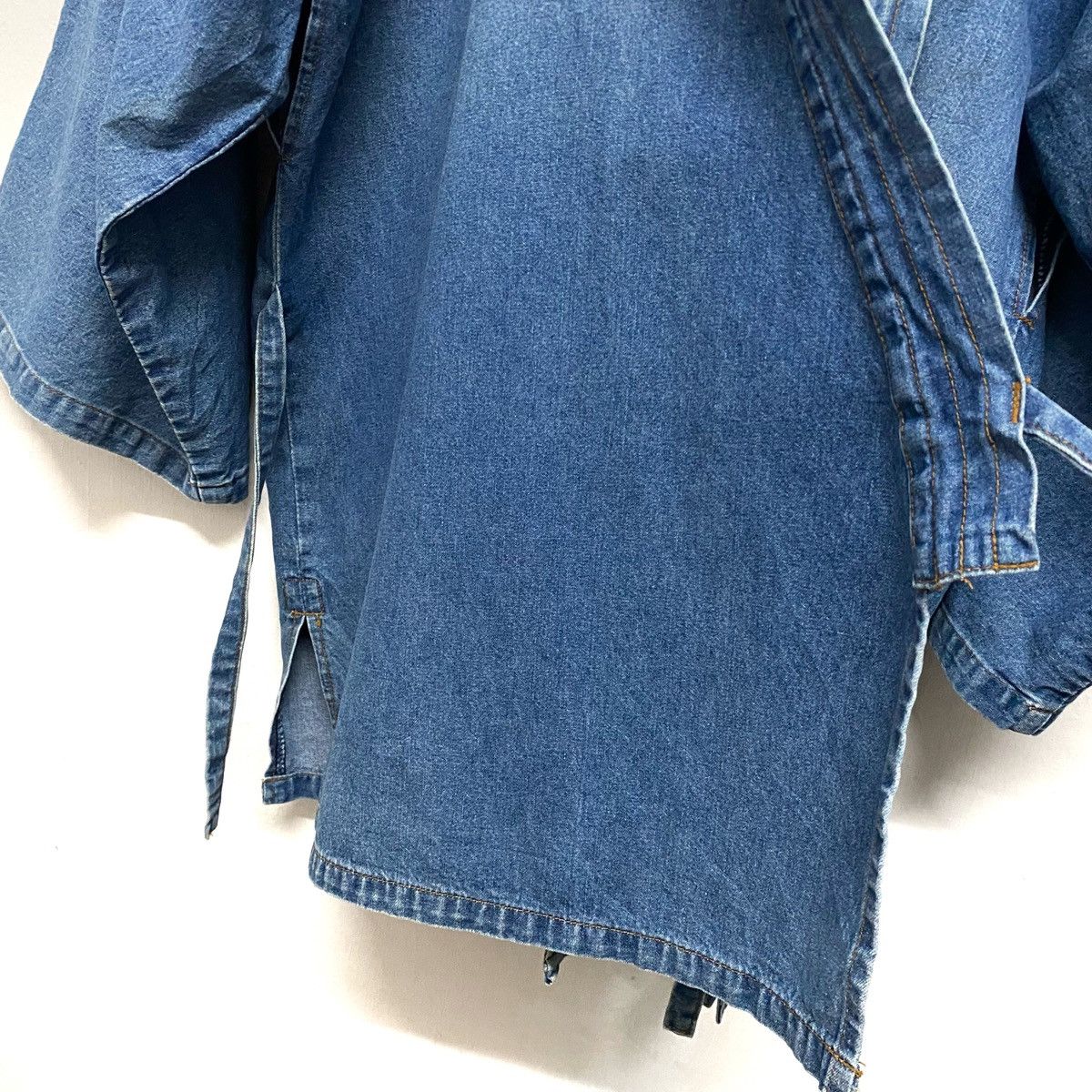 Indigo × Japanese Brand Vintage MUSICAL JAPANESE Traditional Kimono indigo Size US M / EU 48-50 / 2 - 3 Thumbnail