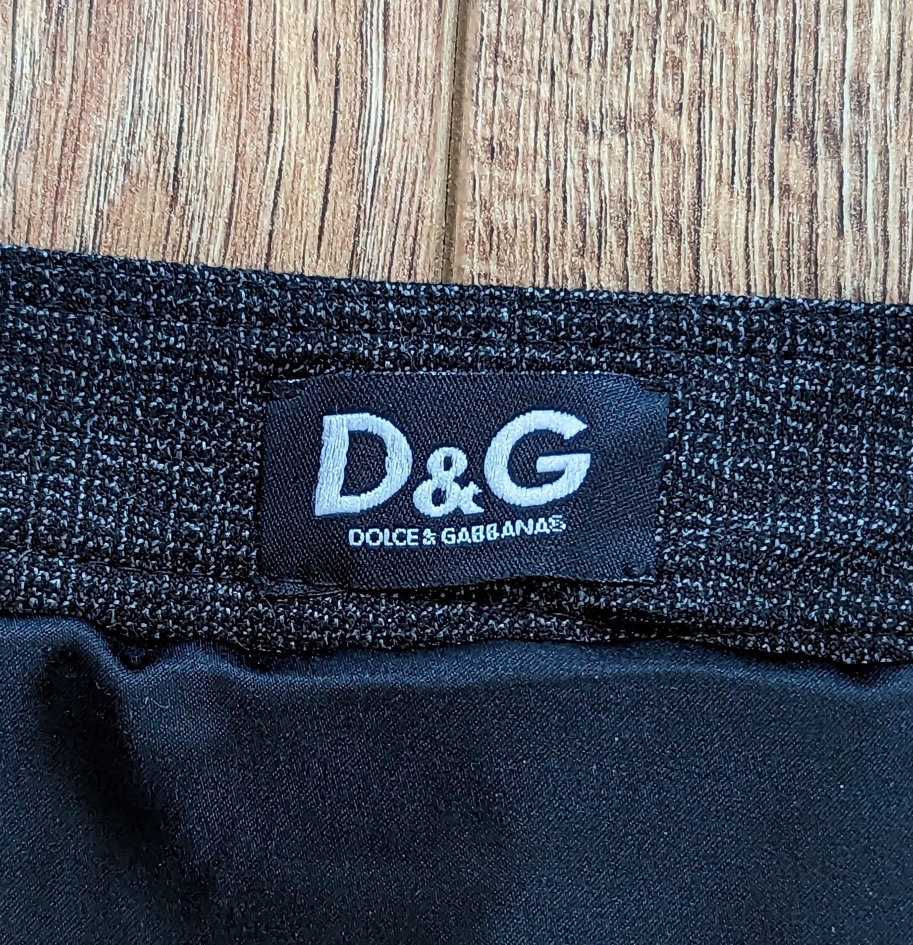 Dolce & Gabbana Dolce & Gabbana Mini Skirt Leather Applic 38 M Made In Italy Size 26" / US 2 / IT 38 - 20 Thumbnail