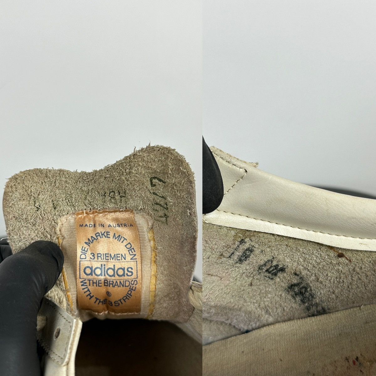 Adidas 1970-80s Adidas Rom Leather Sneakers Made In Austria Size US 9 / EU 42 - 24 Thumbnail