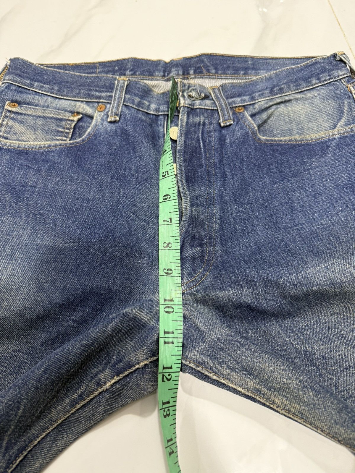 Levi's Vintage 80s Levis 501 Redline Size US 32 / EU 48 - 9 Thumbnail