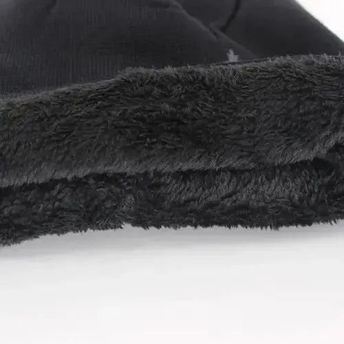 VIBE Warm Baggy Knitted Wool Beanie Size ONE SIZE - 3 Thumbnail