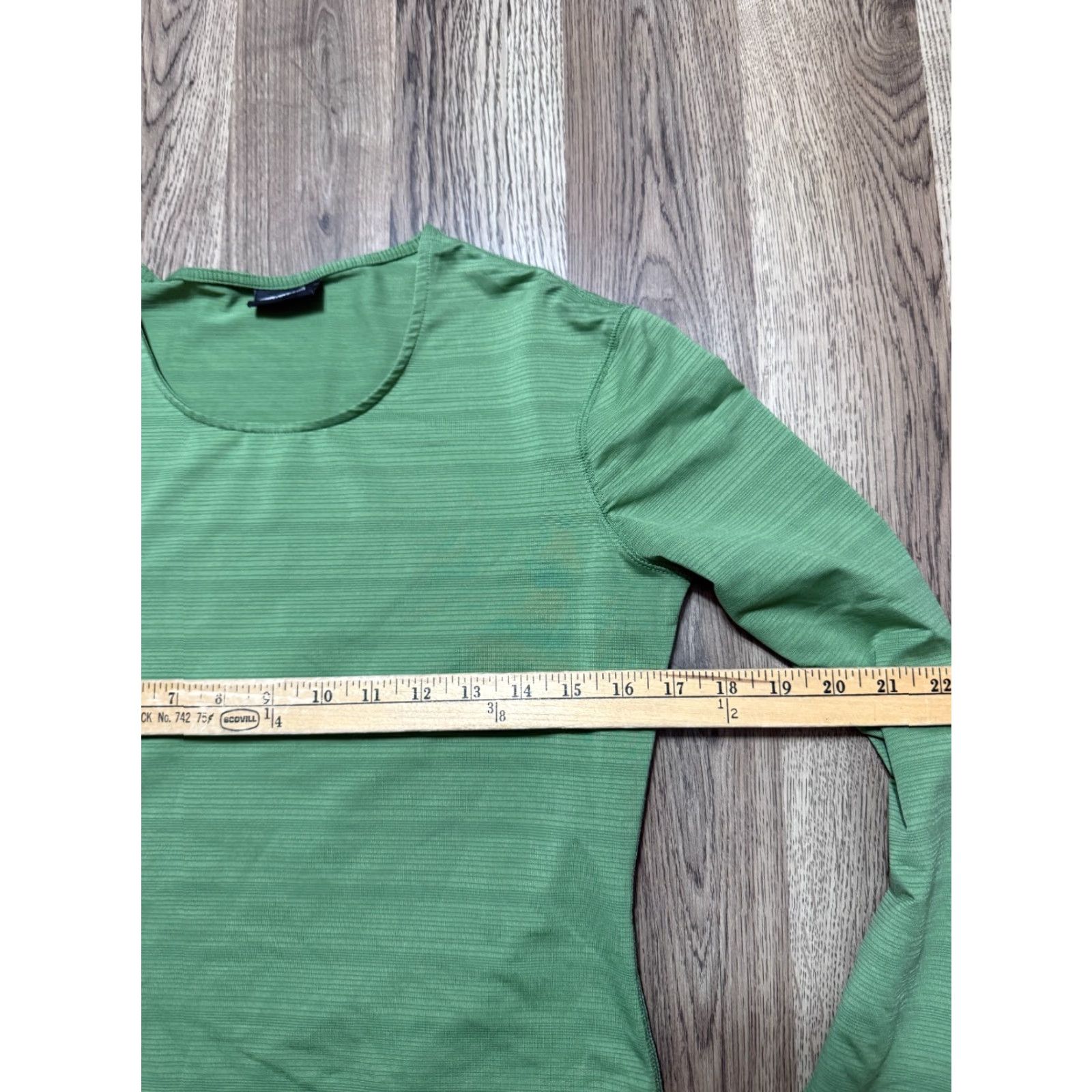 Vintage GSX Shirt Women’s Size S Green Striped Long Sleeve Athletic Wear Shirt Size S / US 4 / IT 40 - 6 Thumbnail