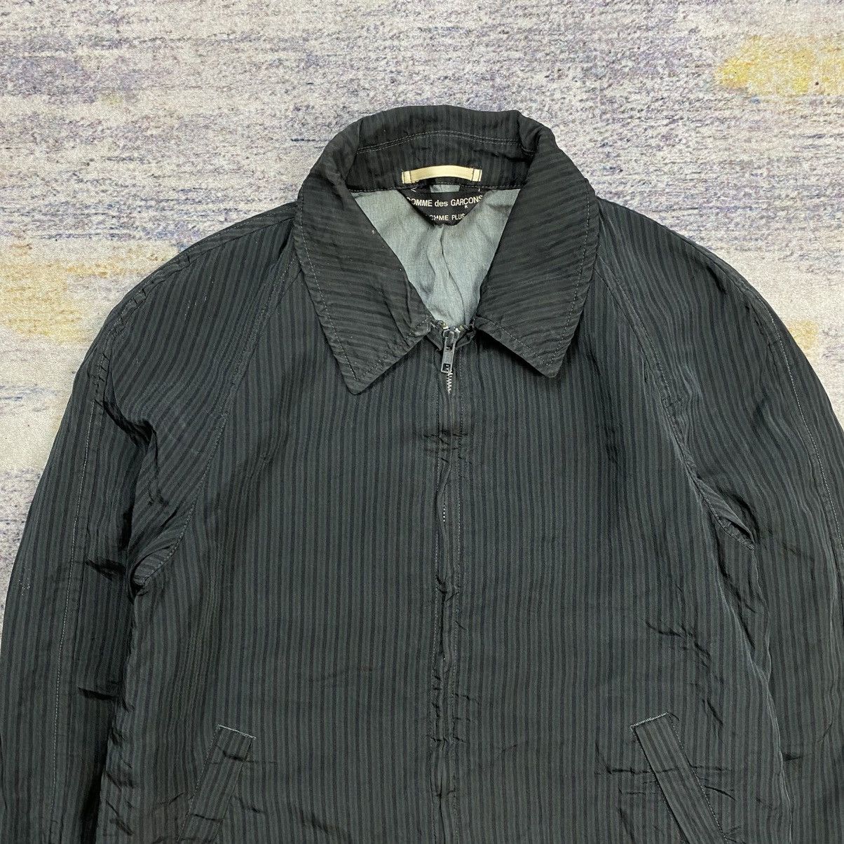 Comme des garcons homme plus ad2001 stripe work jacket