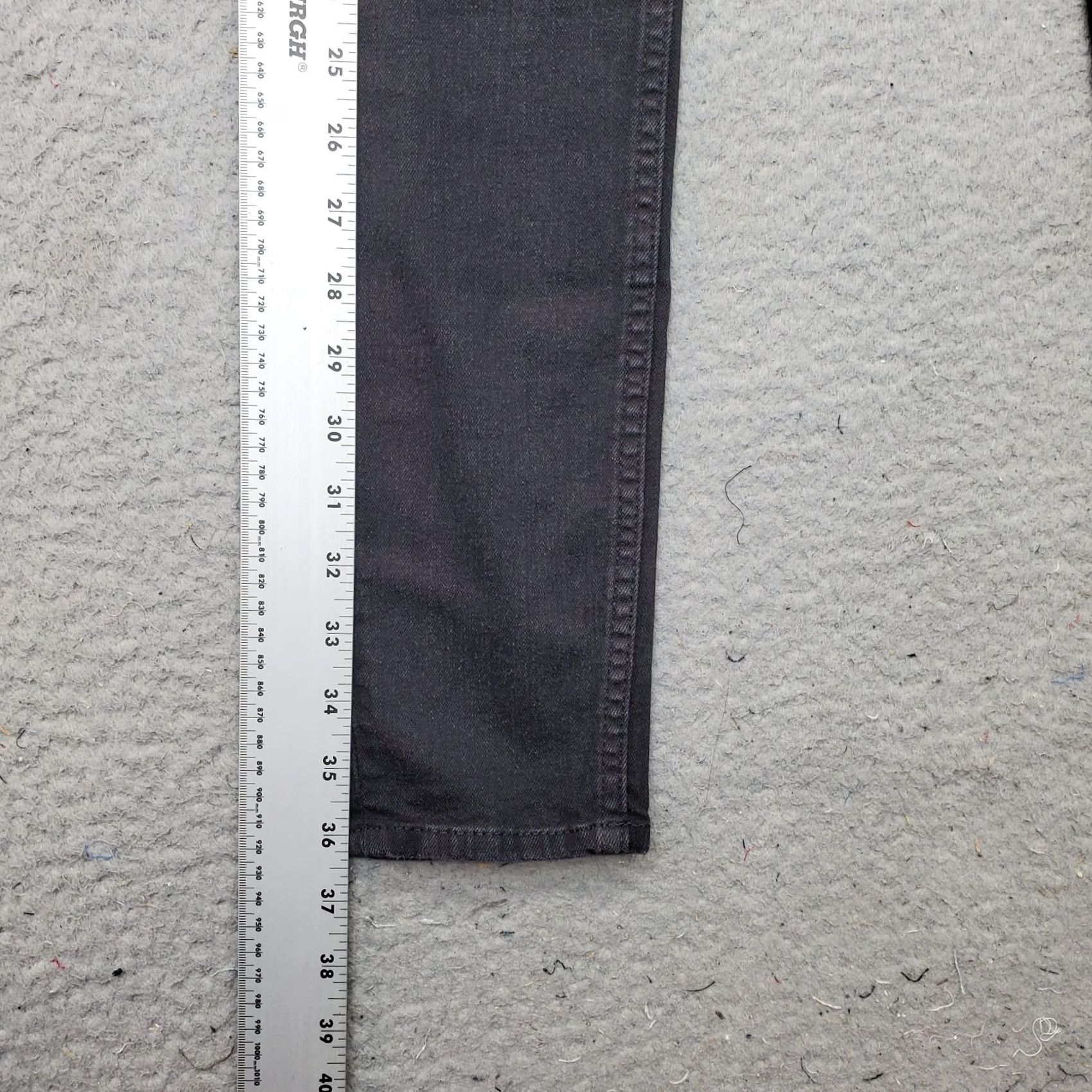 Denime & Denim Women 0 Black Curvy Jegging Jeans Ultra High Waist Ankle Length Denim Size 25" / US 0 / IT 36 - 3 Thumbnail