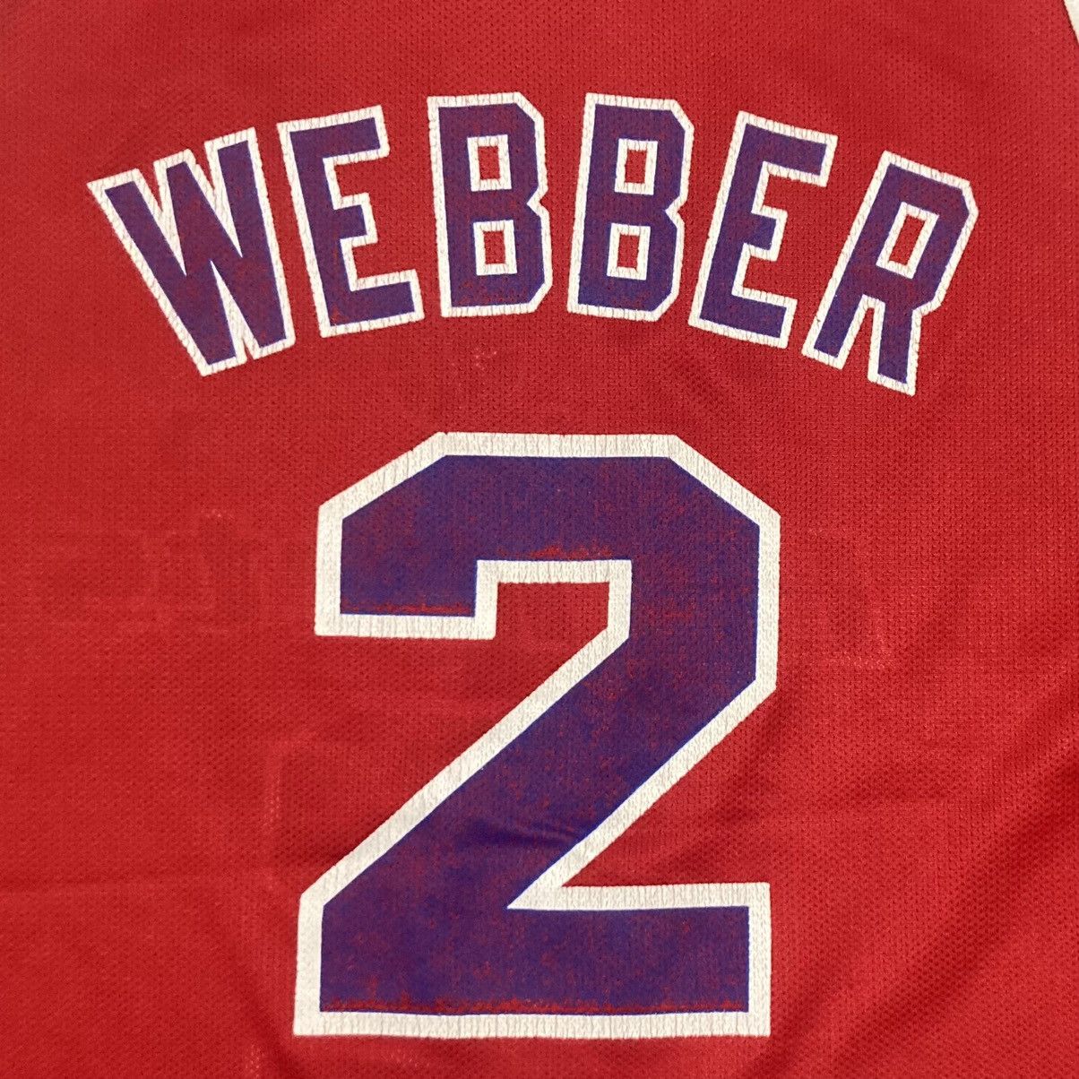 Champion × NBA × Vintage VTG 90’s Washington Bullets Chris Webber NBA Jersey Champion Size US XL / EU 56 / 4 - 8 Thumbnail