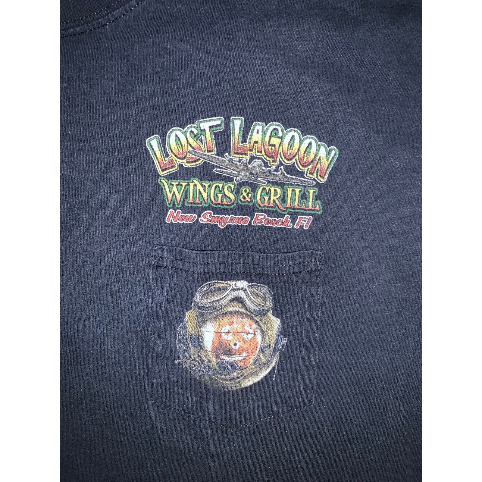 Gildan × Other Lost Lagoon Wings Grill T Shirt Large Pin Up Plane Florida Size US L / EU 52-54 / 3 - 2 Thumbnail