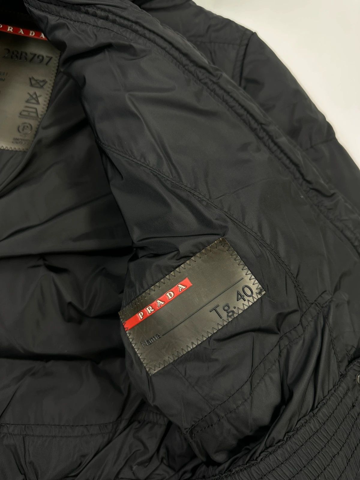 Prada Prada Sport FW08 Black Nylon Down Hooded Puffer Jacket Size S / US 4 / IT 40 - 11 Thumbnail