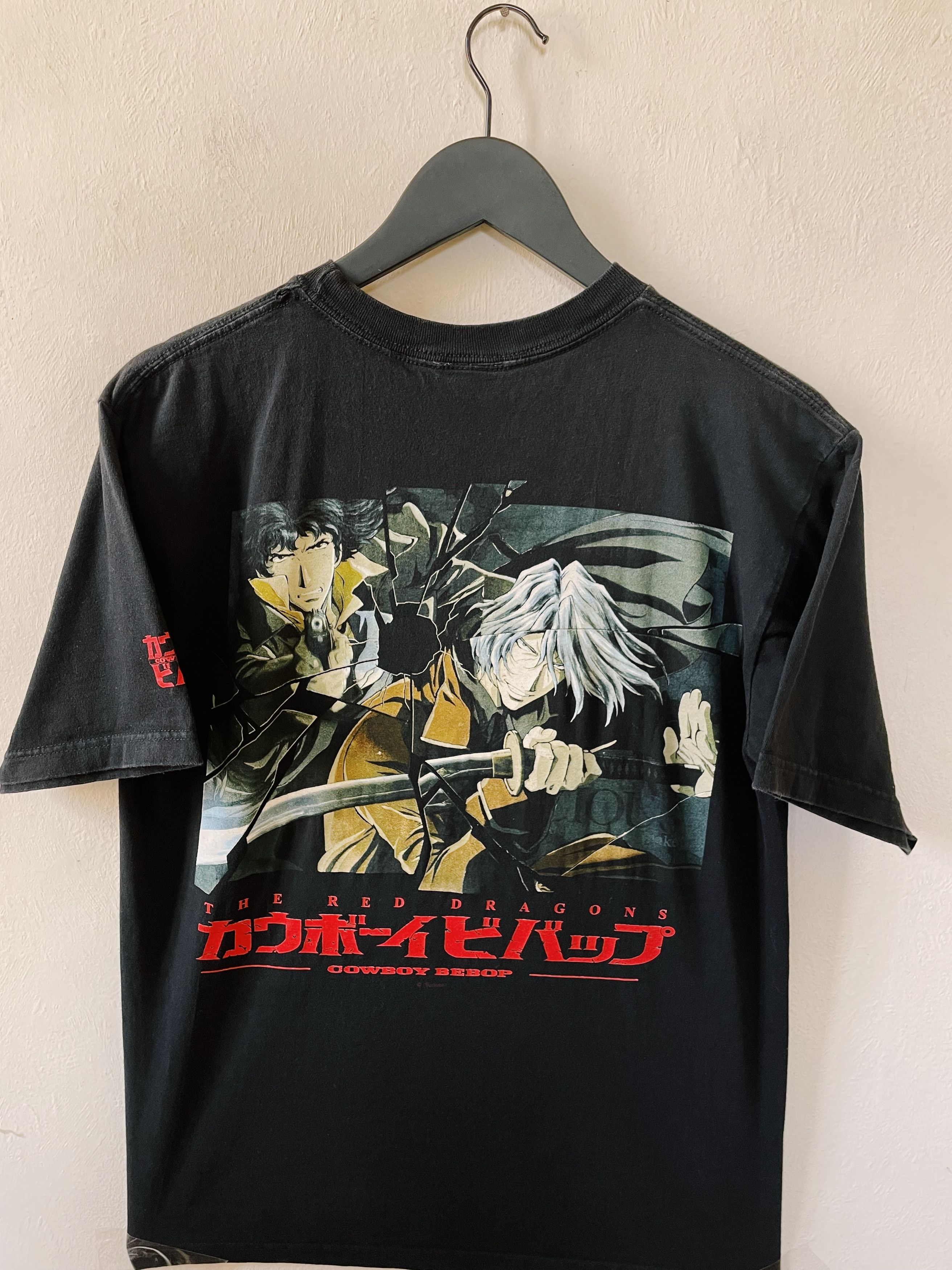 Vintage 90s Cowboy Bebop The Red Dragon ODM T-shirt