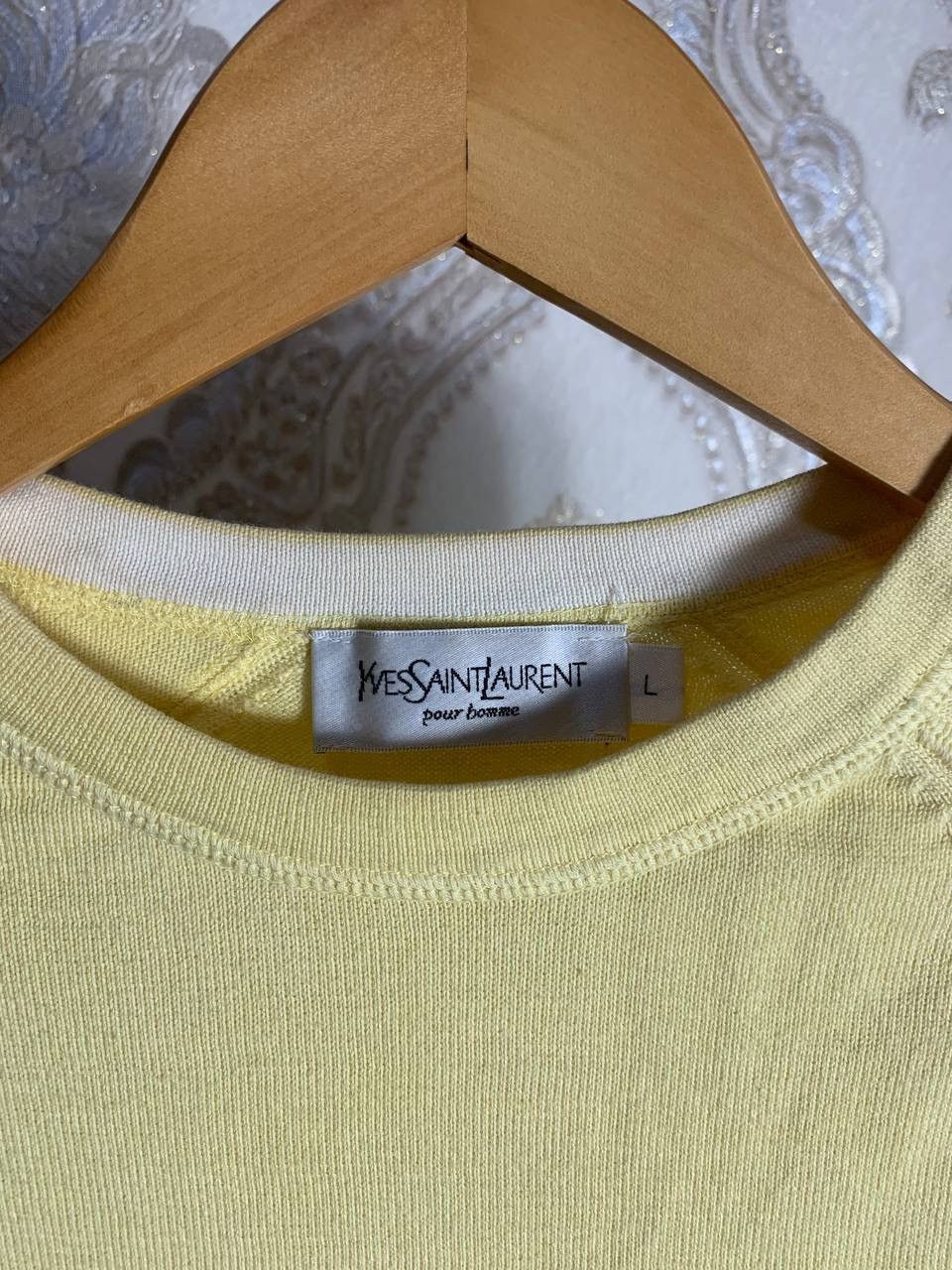 Saint Laurent Paris VINTAGE YVES SAINT LAURENT SWEATER RETRO DESIGNER Y2K 90s Size US L / EU 52-54 / 3 - 4 Thumbnail