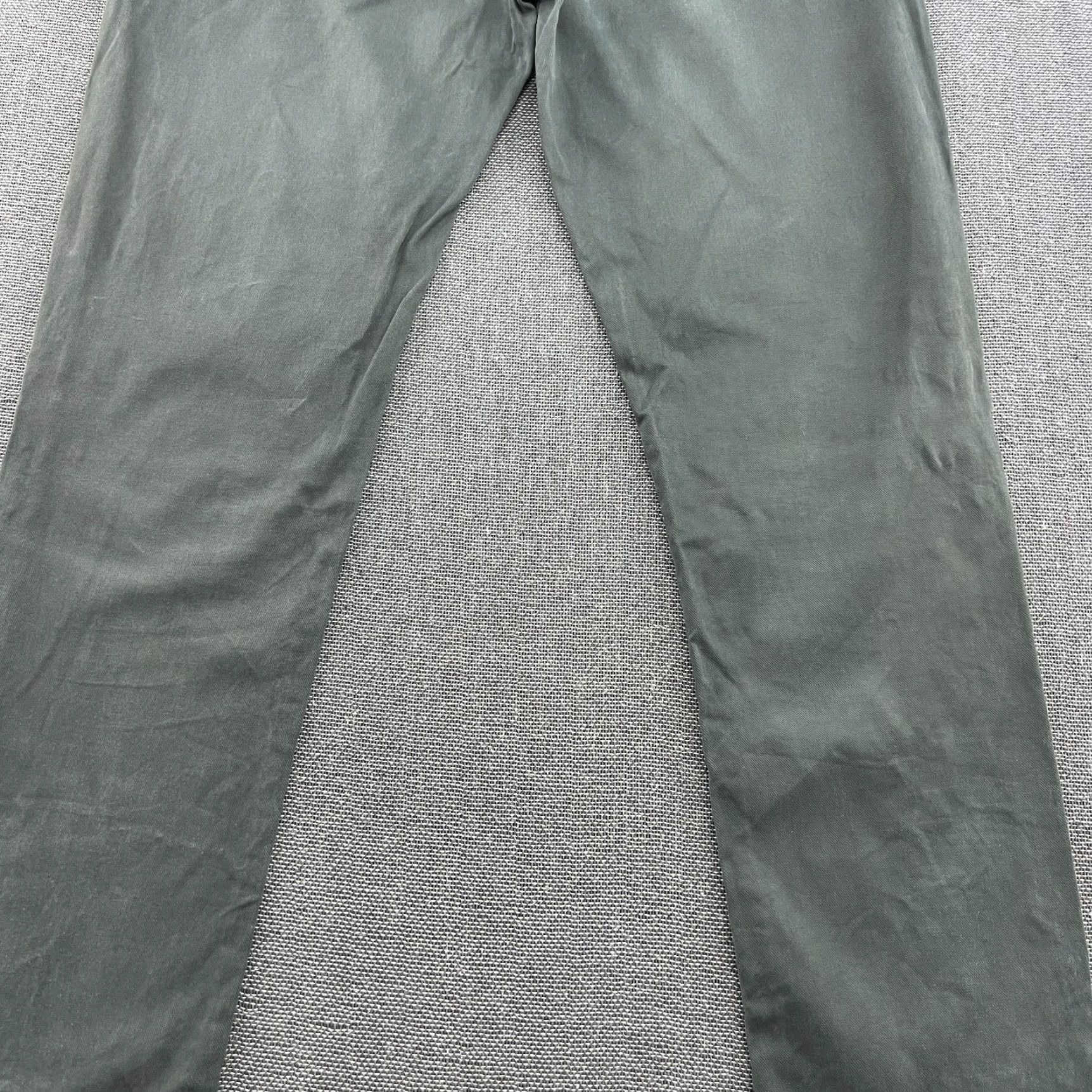 Jacob Cohen Jacob Cohen PW606 Mens Jeans W35 L29.5 Green Denim Straight Mid Rise Comfort Jeans Size US 35 - 4 Thumbnail
