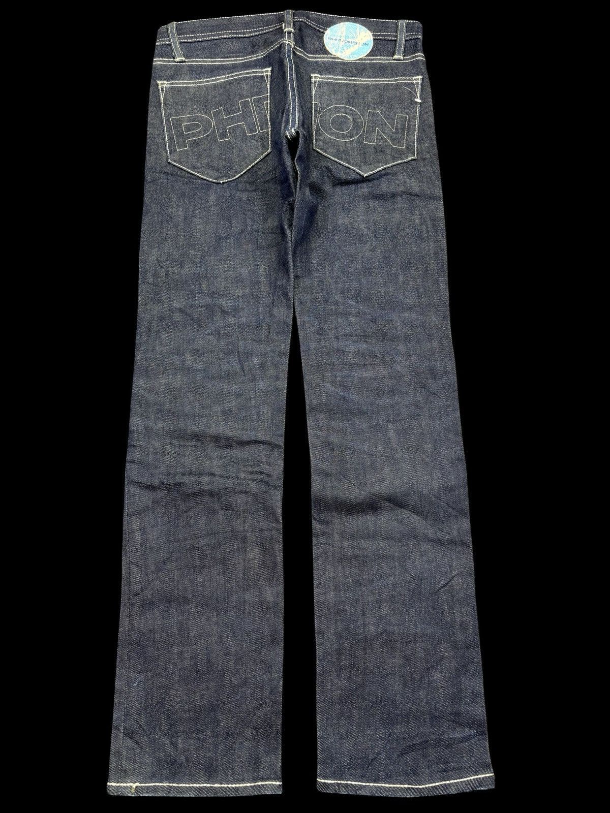 Japanese Brand PHENOMENON Tokyo Japanese Designer Skinny 10Oz Denim F751 Size US 29 - 1 Thumbnail